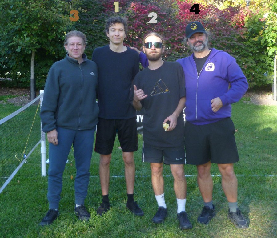 Les membres du Podium + 1 - Kick Volley Mini 19