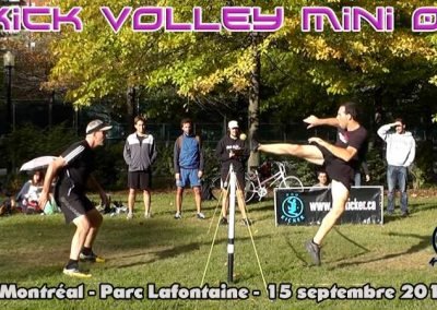 Alternate image 2 for the official poster for Kick Volley Mini 01 - A mininet tournament organized by Pro Kicker and Yves Archambault - July 15th 2012 in Montreal - Park Lafontaine